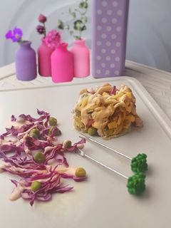 عکسی از دستور سالاد ماکارونی 🥗