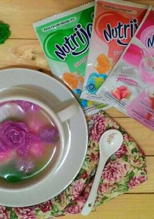 Foto resep 🌸 Es Durian Nutrijell 🌸