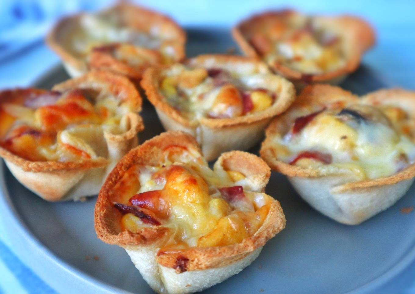 Cheese Quiche Roti Tawar