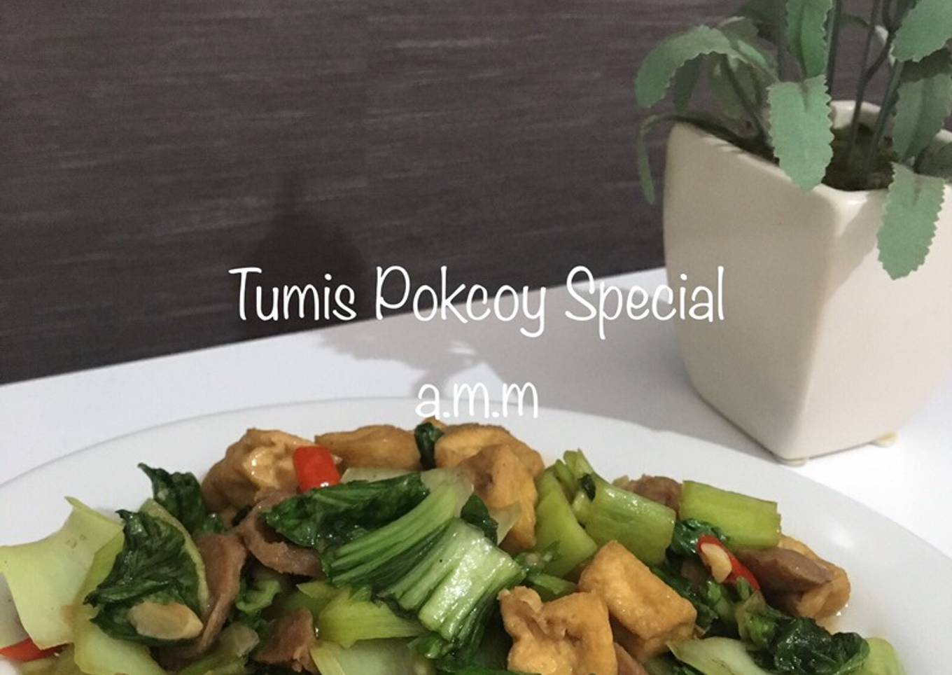 Tumis Pokcoy Special