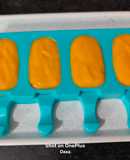 Kesar Mango Yogurt Popsicles