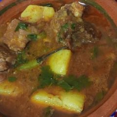 A picture of 🥔Aloo Gosht 🐄.