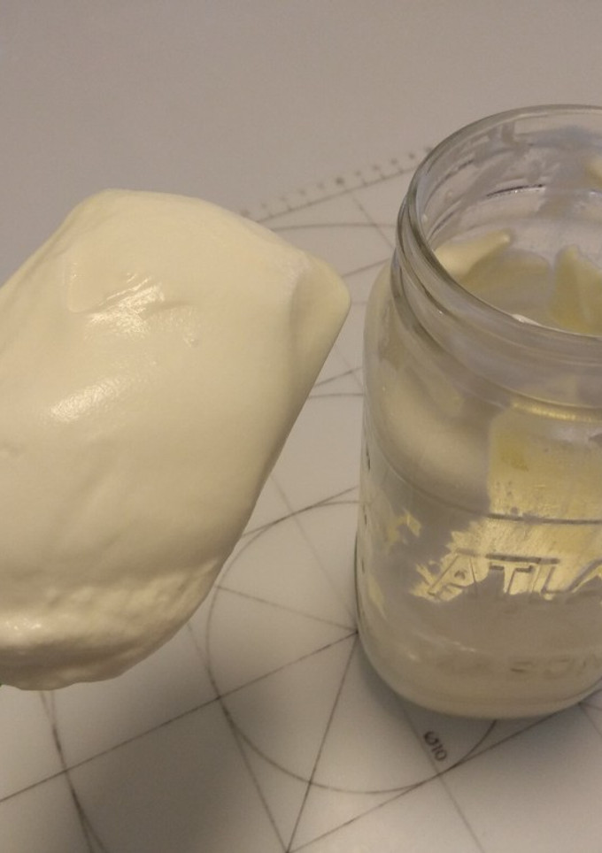 A picture of Whip Cream in a Bottle in One Minute.