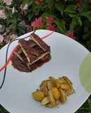 Filete al perejil en papas rústicas