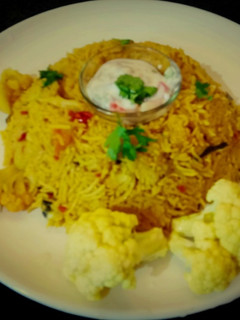 காலிஃலவர் பிரியாணி(cauliflower biryani recipe in tamil) செய்முறை முக்கிய புகைப்படம்
