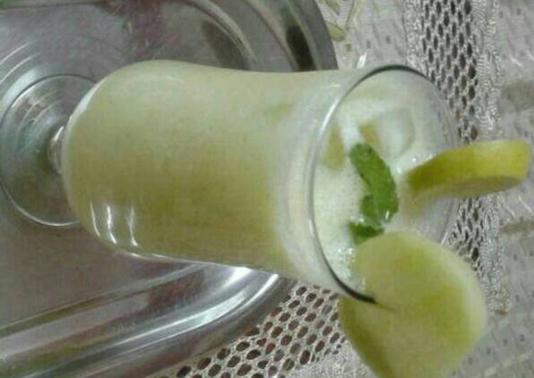 Musk melon mocktail