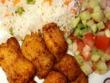فيليه سمك مشوي مع رز
