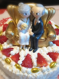 Foto di Torta di anniversario 50°