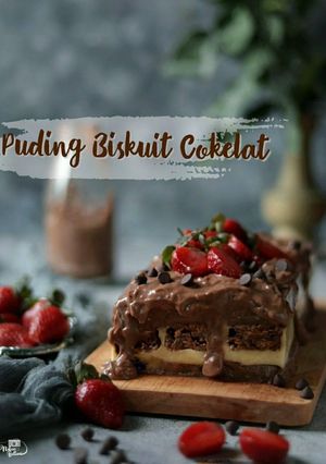 Foto resep Puding Biskuit Cokelat