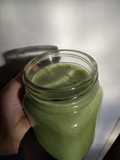Batido o smoothie de espinaca y plátano 💚🍌😋