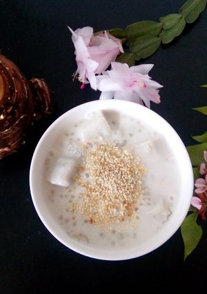 Hình của món Chè khoai môn.