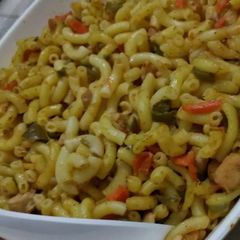 A picture of Chicken macaroni.