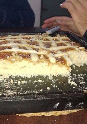 Una foto de Pasta frola con harina leudante y maicena