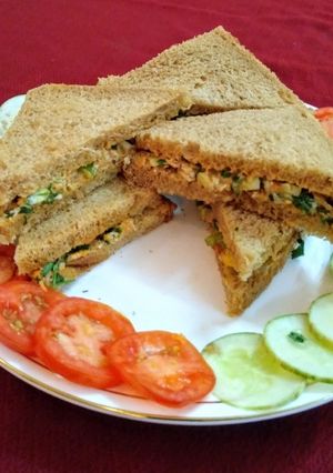 वेट लॉस ब्राउन ब्रेड सैंडविच रेसिपी मुख्य फोटो