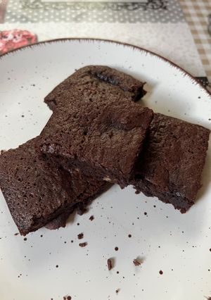 A picture of Beetroot brownies.