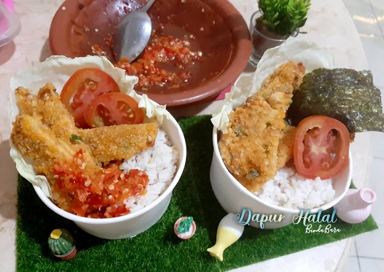 Rice Bowl : Wortel Telur Katsu