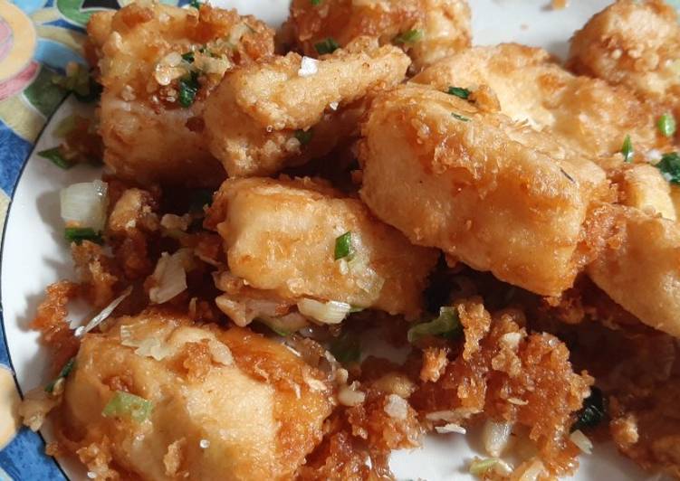 Resep Tahu cabe garam yang Enak