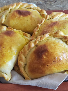 Una foto de Empanadas de champiñones y queso