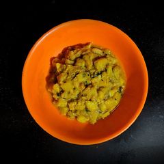 A picture of Bhople ki Sabji.