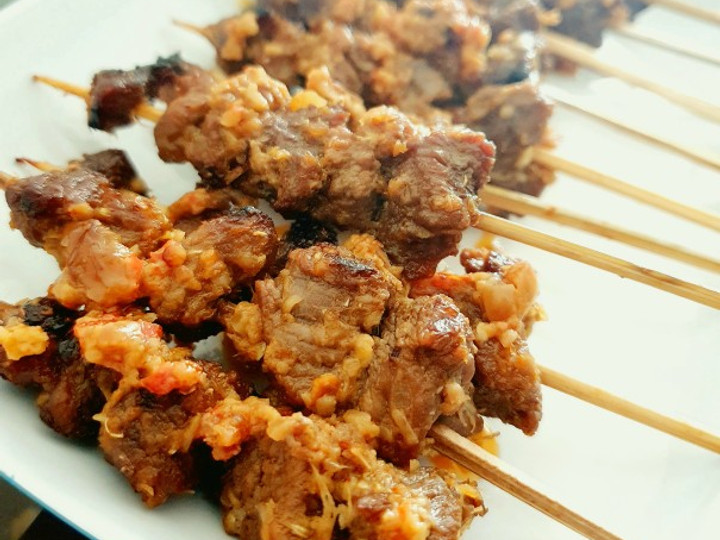 Ini dia! Resep memasak Sate Sapi Bumbu Iloni dijamin lezat