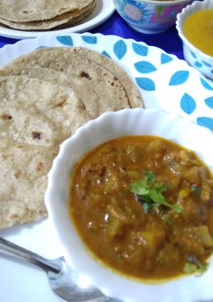 A picture of Spicy Lauki Curry.