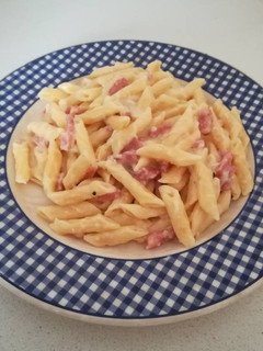 Una foto de Macarrones a la carbonara (Olla Gm G)