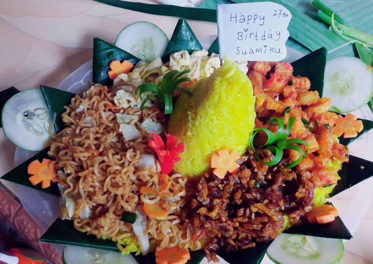 Rahasia Membuat Tumpeng Mini Ceria Hut Suami Yang Lezat
