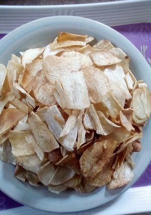 A picture of Cocoyam chips.
