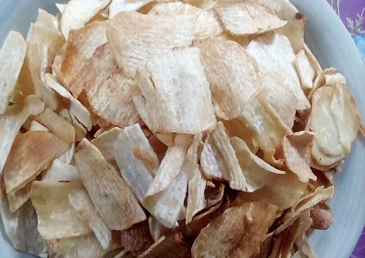 Step-by-Step Guide to Make Appetizing Cocoyam chips | This is Recipe So Yummy You Must Undertake Now !!