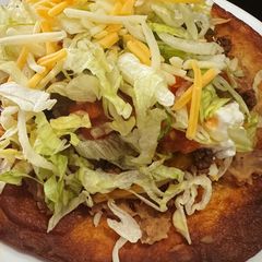 A picture of Beef Tostada.