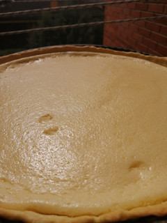 Una foto de Tarta de queso y limón