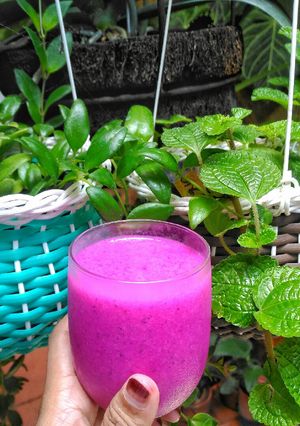 Foto resep Smoothies Naga Merah