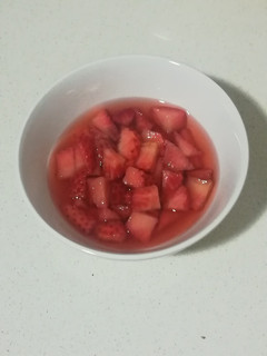 Una foto de Fresas con vinagre y azúcar
