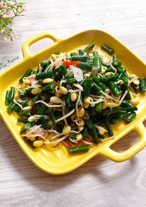 Foto resep Tumis Kacang Panjang & Kecambah Kedelai