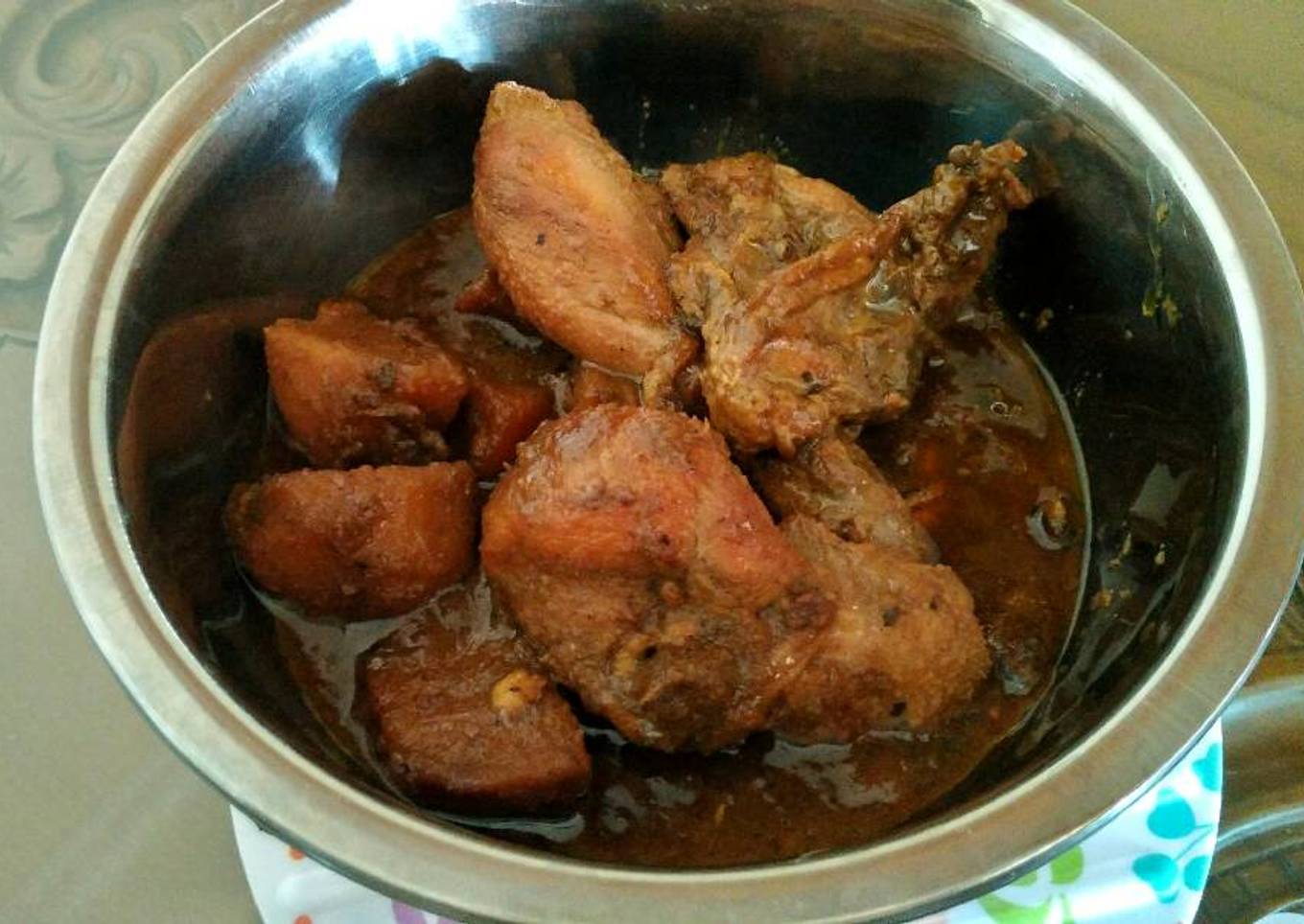 Semur ayam enakk dan mudah