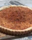 Tarta de pollo y salsa blanca