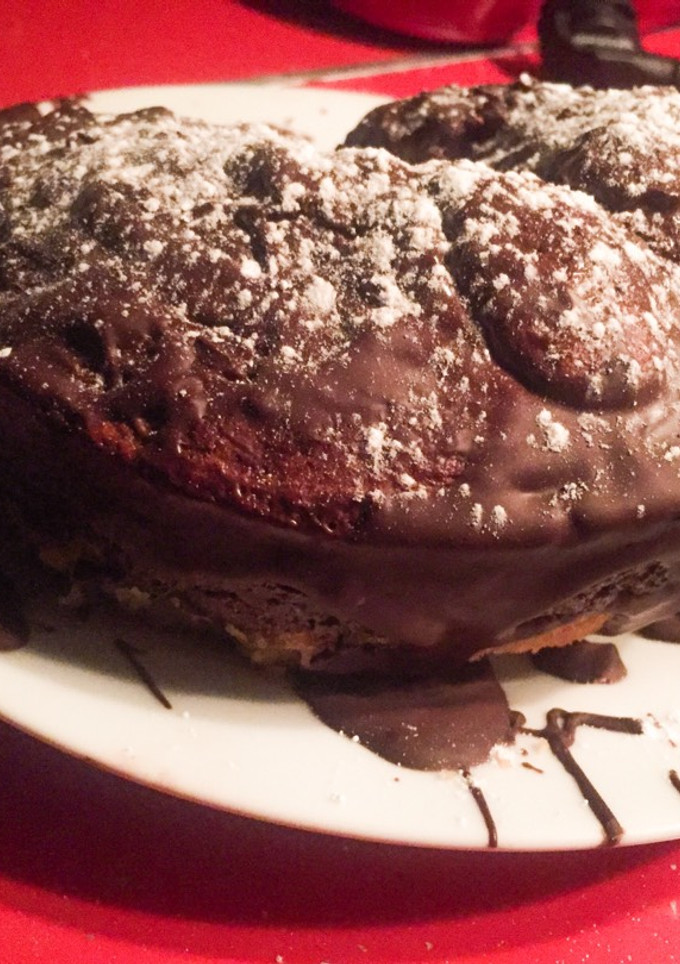 Una foto de Bizcocho de chocolate