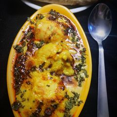A picture of Urad dal Kadhi.