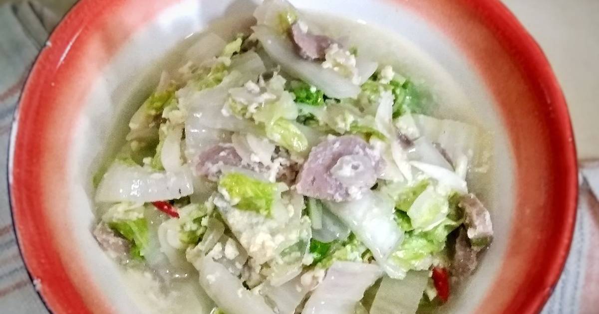 Resep Sayur Sawi Putih Pakai Bakso Dan Telur Oleh Arni Munawati - Cookpad