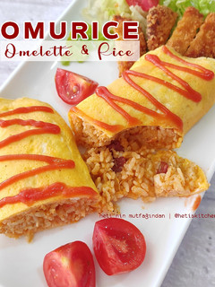 Foto resep Omurice: Japanese Omelette & Rice