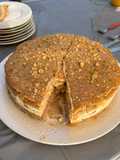 Torta de limón y manjar