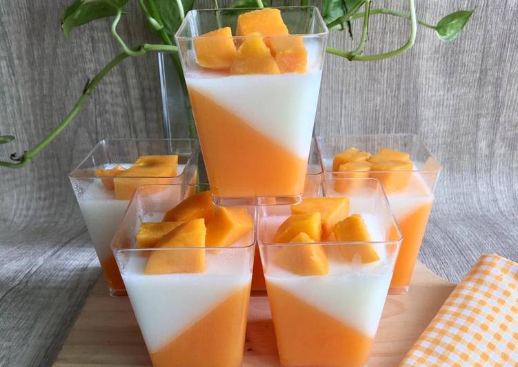 Resep Puding Yogurt Mangga, Menggugah Selera