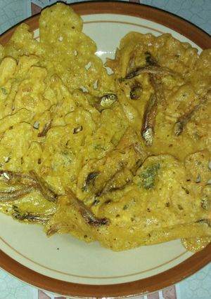 Foto resep Peyek teri renyah dan gurih