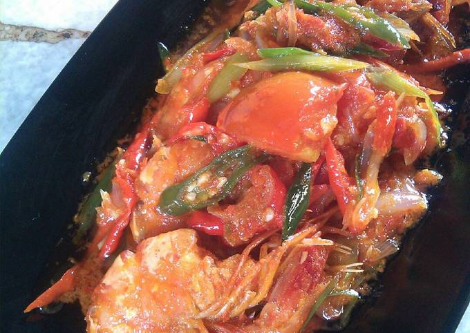 Balado Udang Pedas Manis