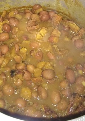 Una foto de Frijoles caseros