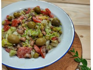 سالاد لوبیا چشم بلبلی