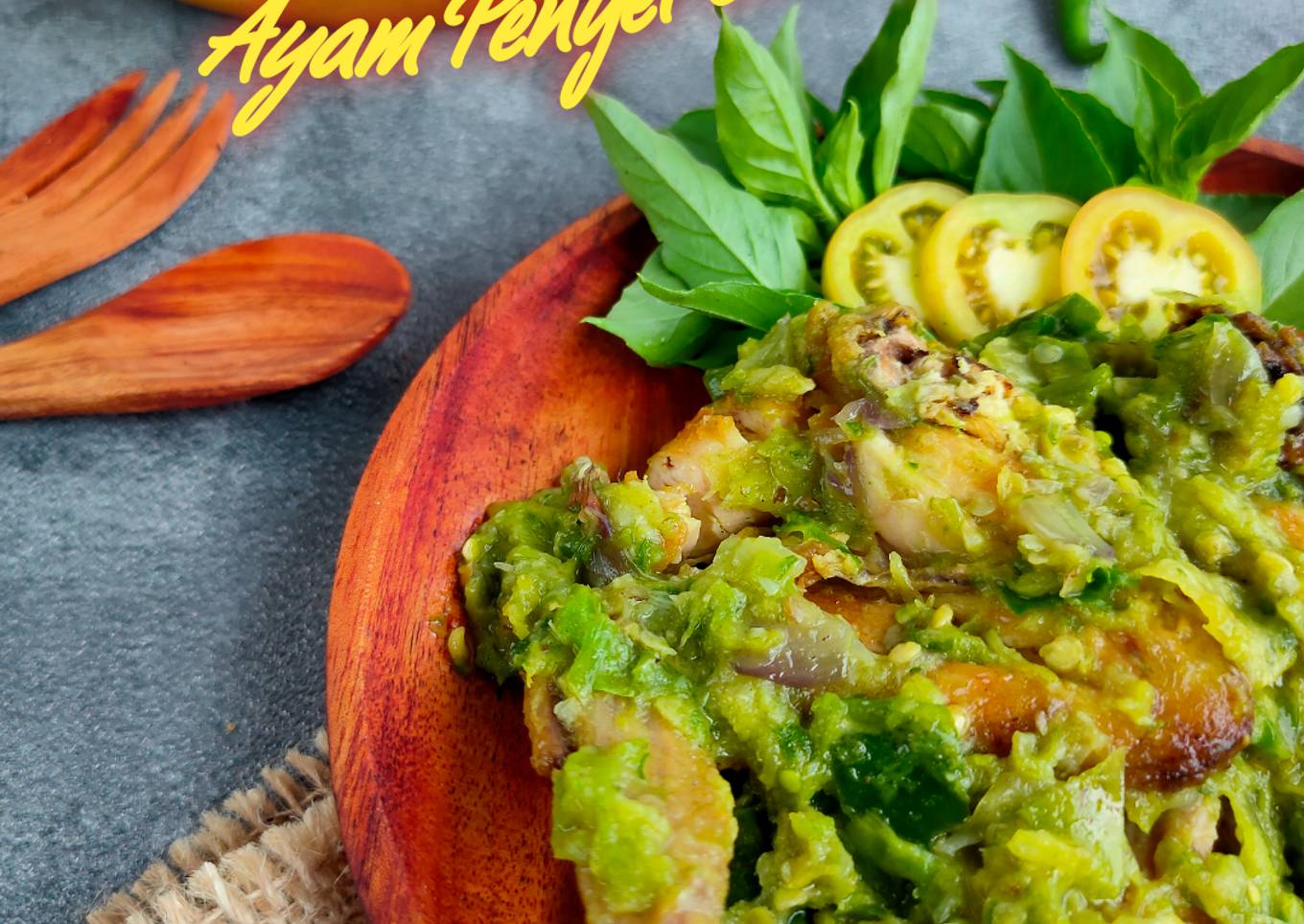 Ayam Penyet Cabe Ijo