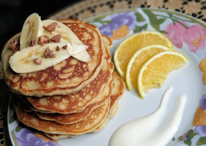 Simple Way to Make Speedy Fluffy chopped chocolate pancake