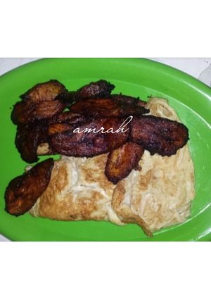 A picture of Fried plantain and egg 2.