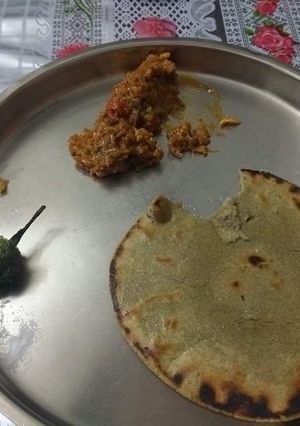A picture of Brinjal bhartha.